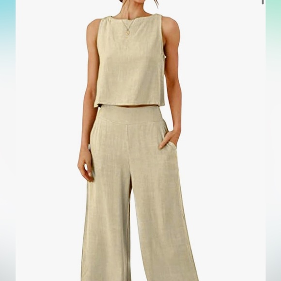 3/$10 🏷️ Linen tank from Amazon - Picture 2 of 6